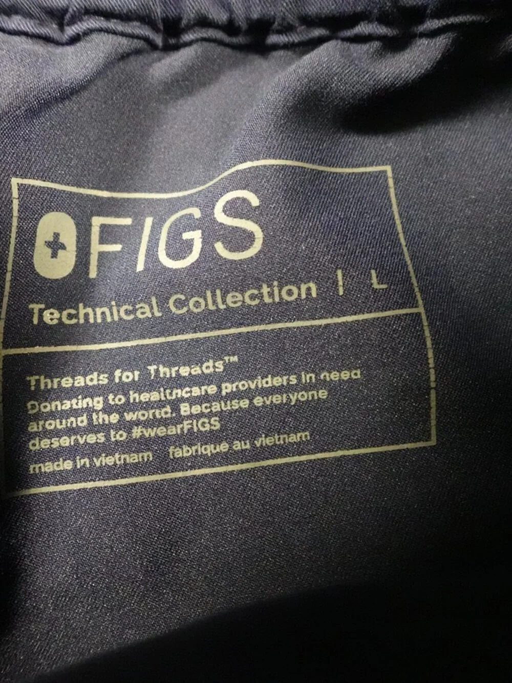 FIGS‎ Pisco Basic Scrub Pants Men’s Large Navy Medical Uniform